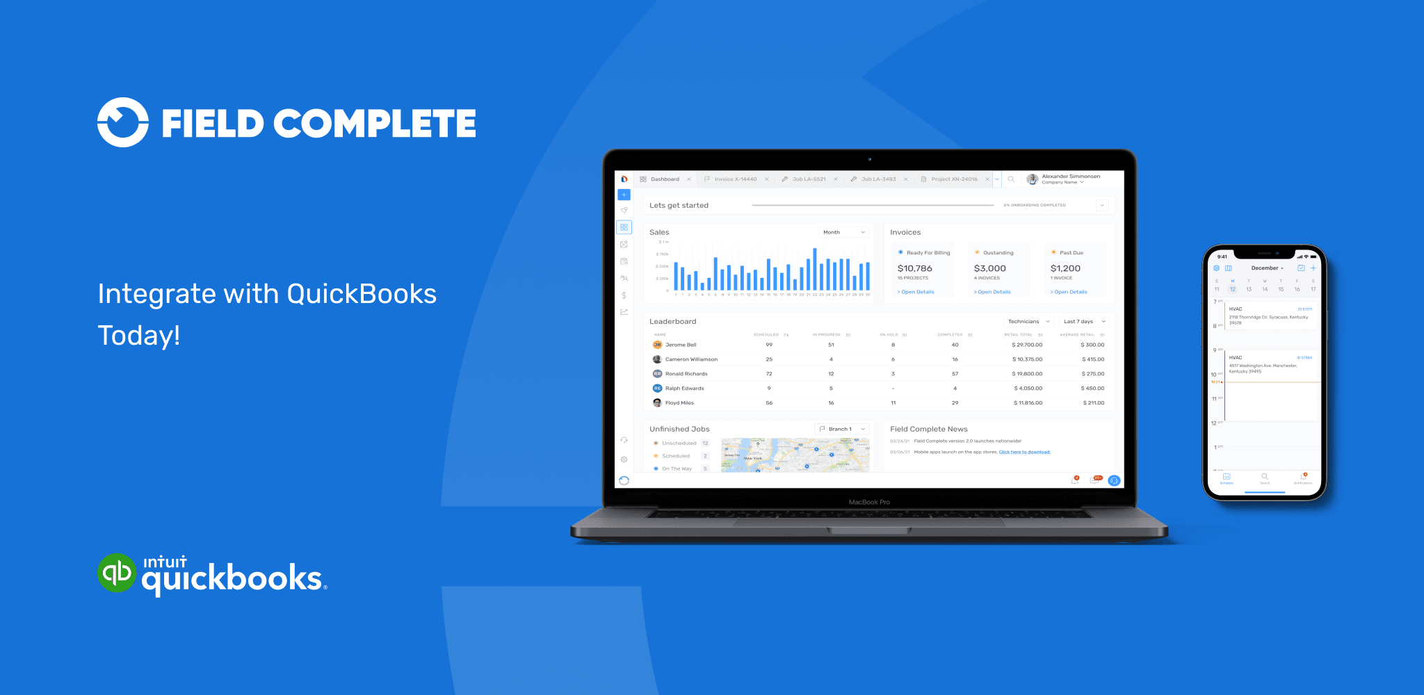 Meet QuickBooks Online in Field Complete