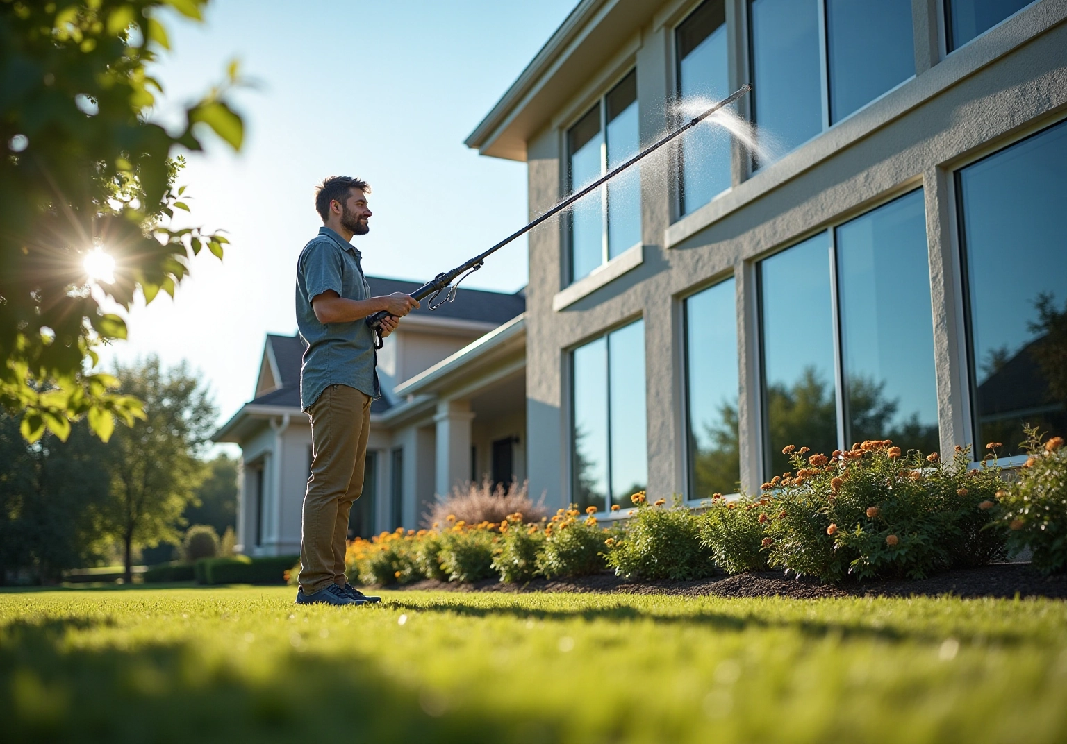 8 Benefits of Using a Window Cleaning Pole for Homeowners