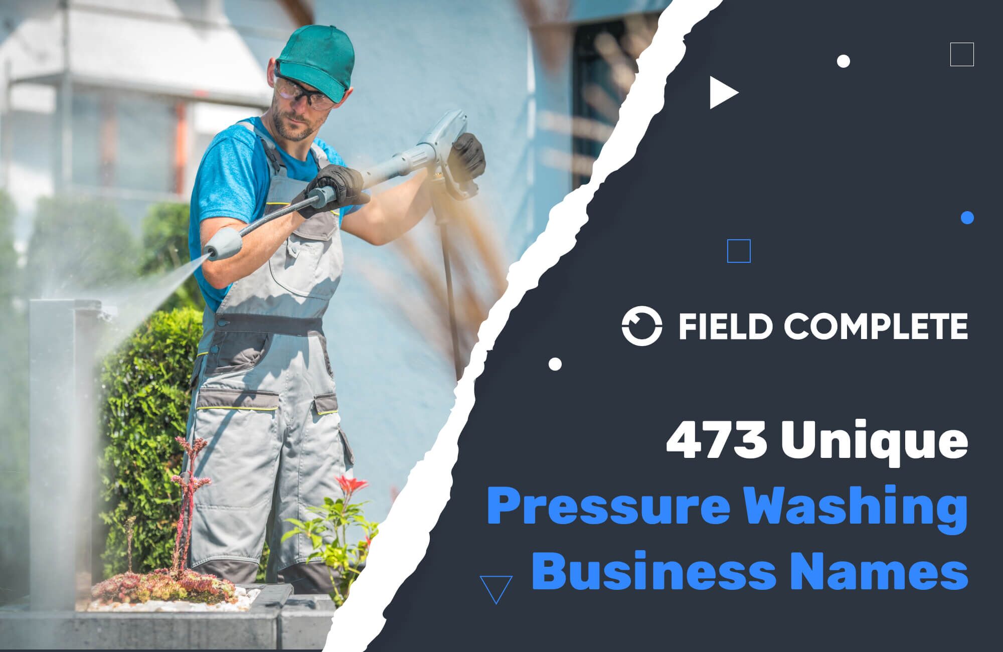 473 Unique Pressure Washing Business Name Ideas