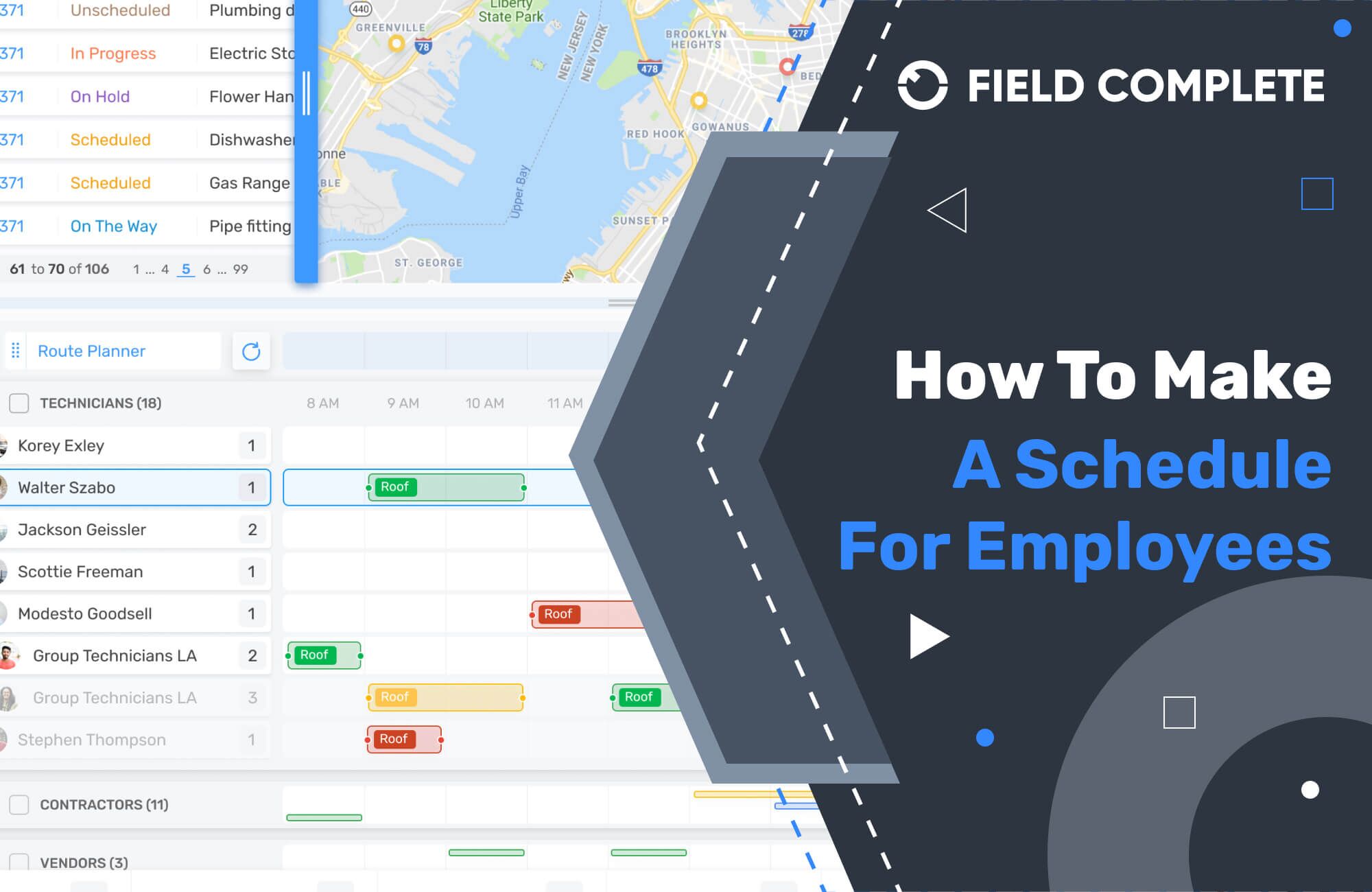 How to make a schedule for employees